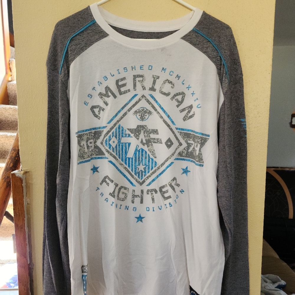 American fighter long sleeve